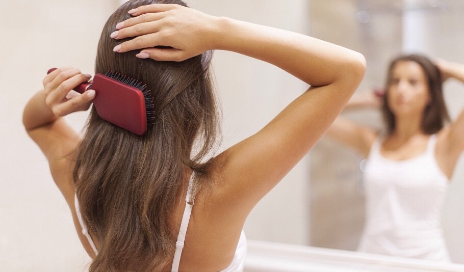 Brush your hair. You don't want gross and tangled hair 
