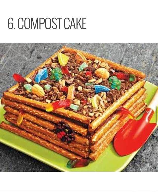 Cake that looks like dirt? Eww, right? 