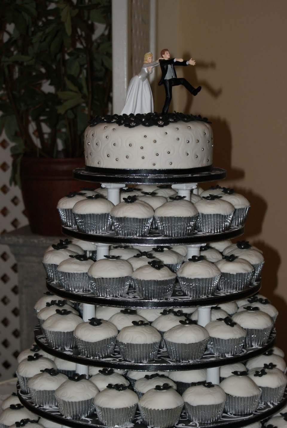 Wedding Cupcake Cakes!  