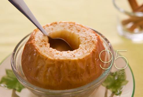 Baked apple