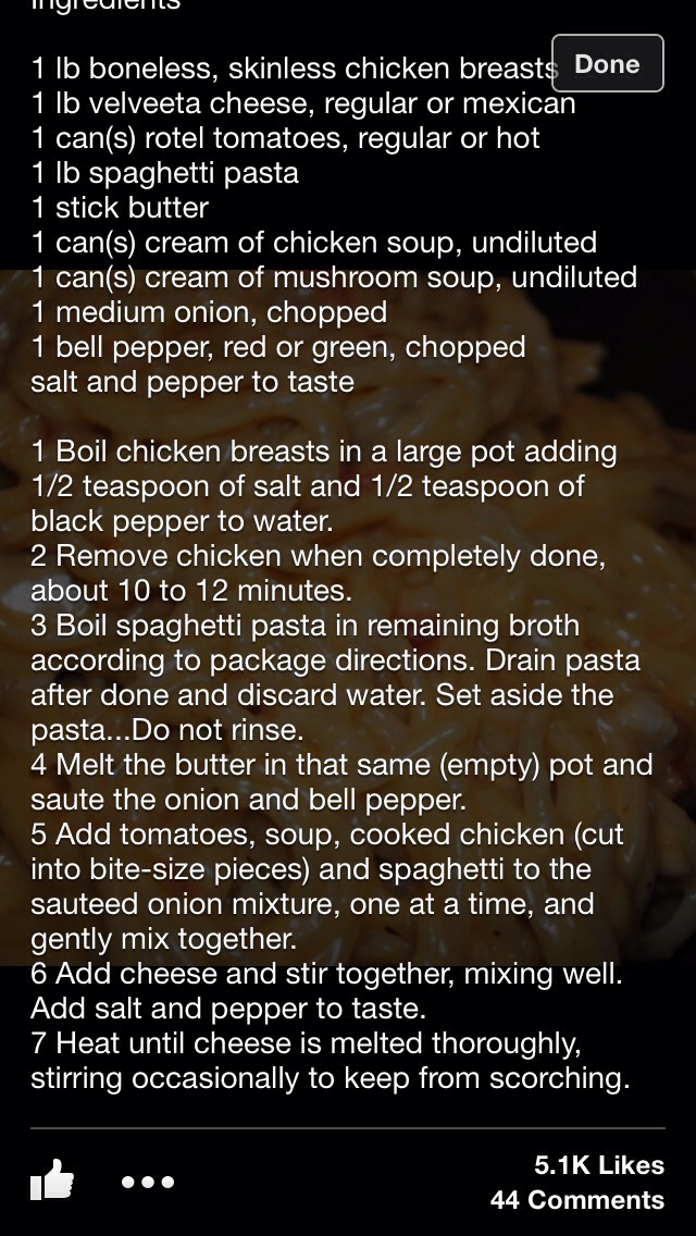 Spicy Cheesy Spaghetti With Chicken 