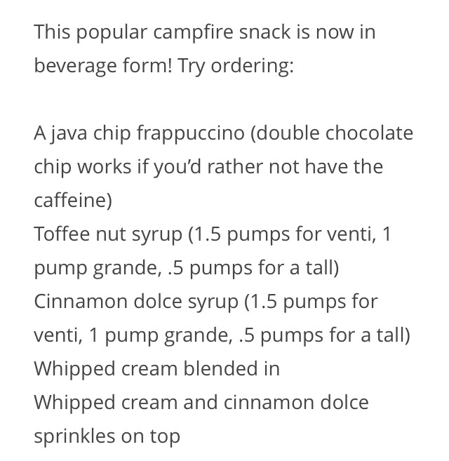💟❕35 Secret Starbucks Drink You Didn't Know You Could Order❕💟