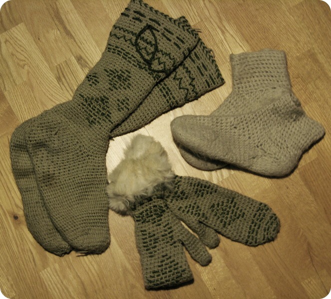 Resist the temptation of putting on too many pairs of socks. You'll restrict circulation and actually cause your feet to get colder.