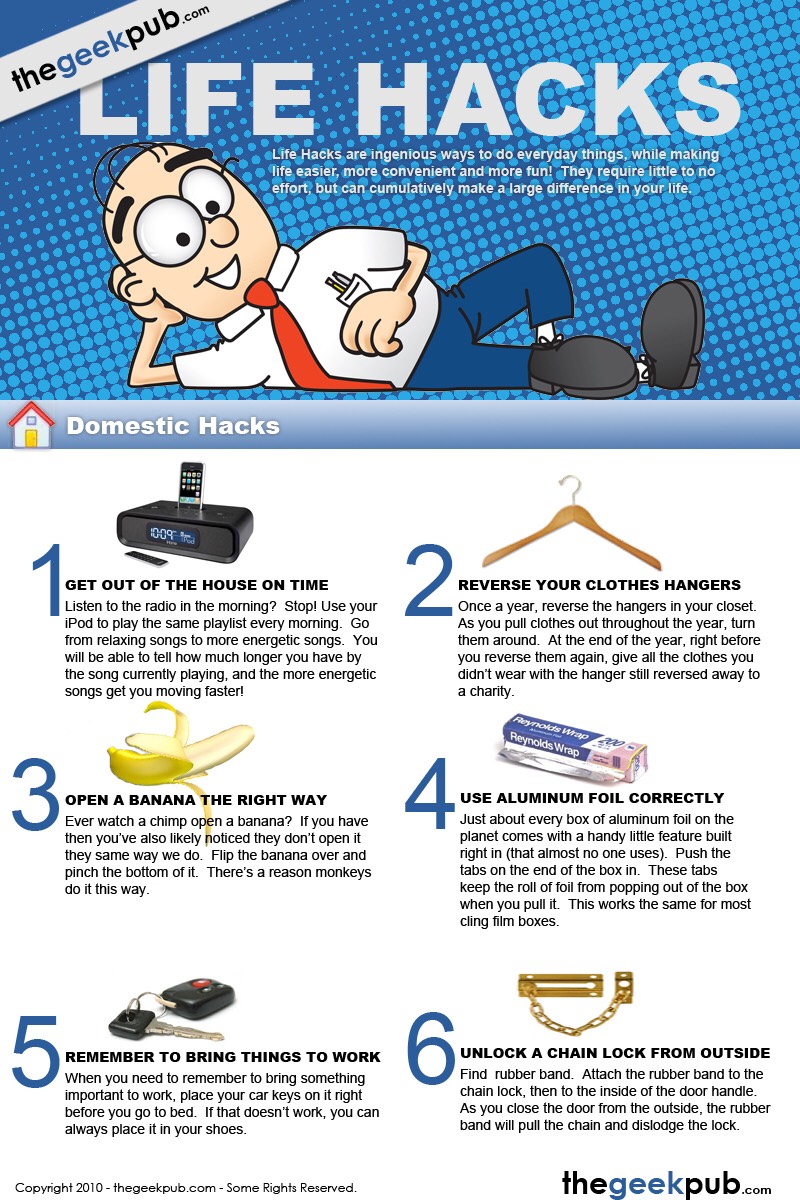 35 Life Hacks To Make Your Life A Breeze! 