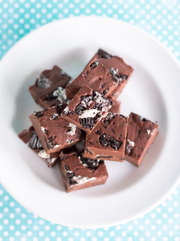 Chocolate Cookie Fudge 