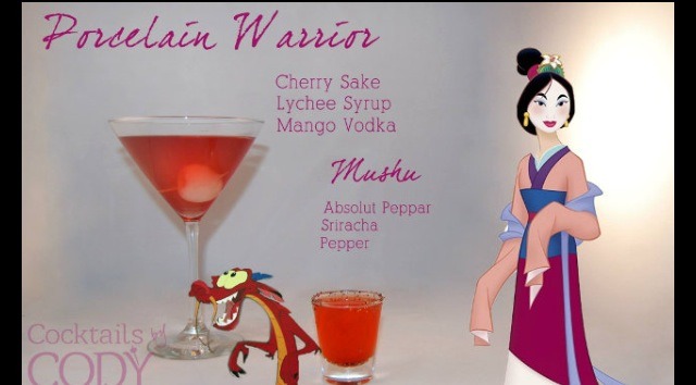 Disney Inspired Cocktails 