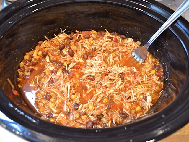 🍴🍷Slow Cooker Taco Chicken Bowls🍋🍧
