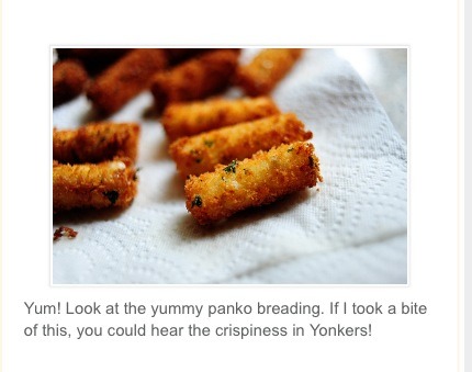 Mozzerela Sticks Recipe!!!
 
