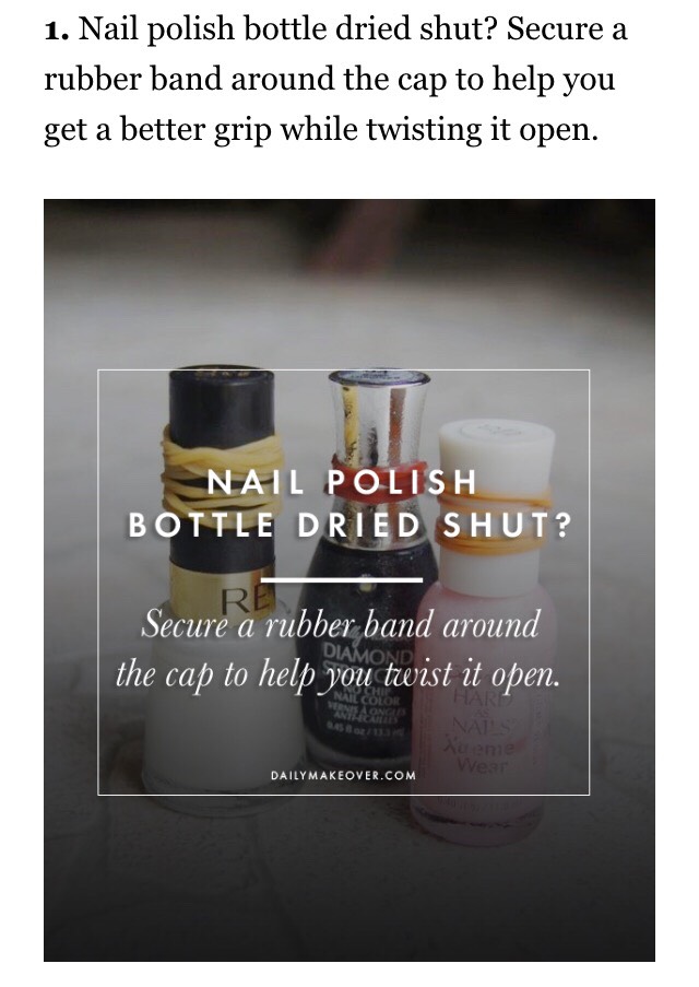 20 LIFE HACKS FOR YOUR BEAUTY ROUTINE!