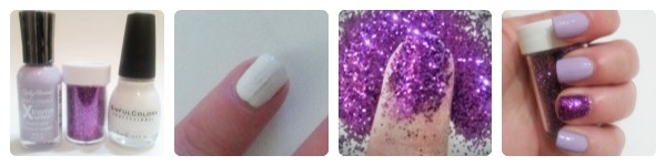 Easy Glitter Nail Tutorial😊🙌
