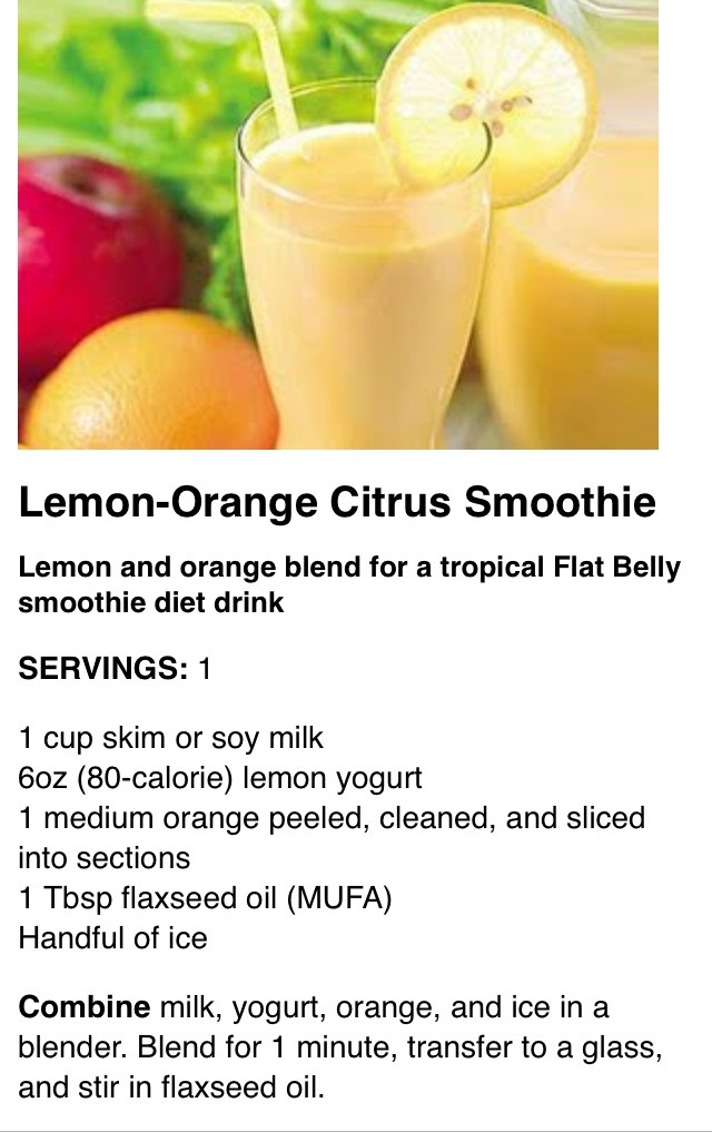 Flat Belly Diet Smoothie Recipes πππππππππππππ