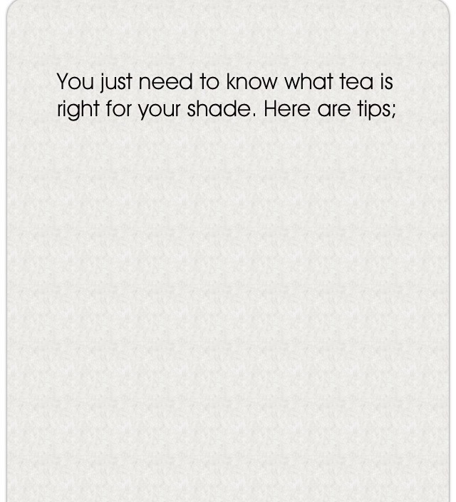 " Dye Your Hair Naturally...with Tea" 💯