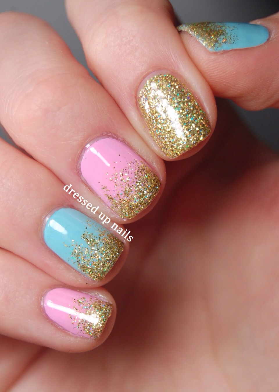 Glitter Nails
