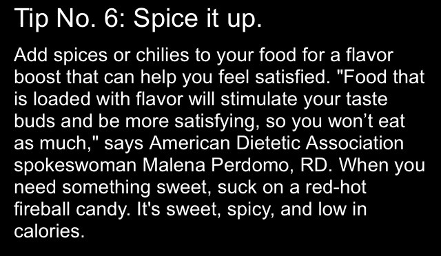22 Diet Tips