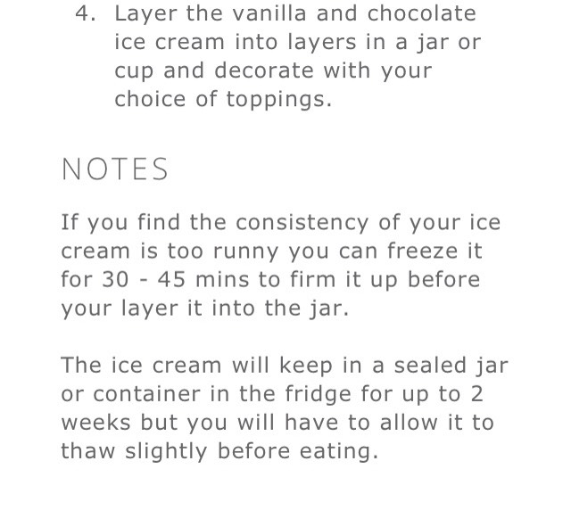 Chocolate Banana Vanilla Ice Cream 