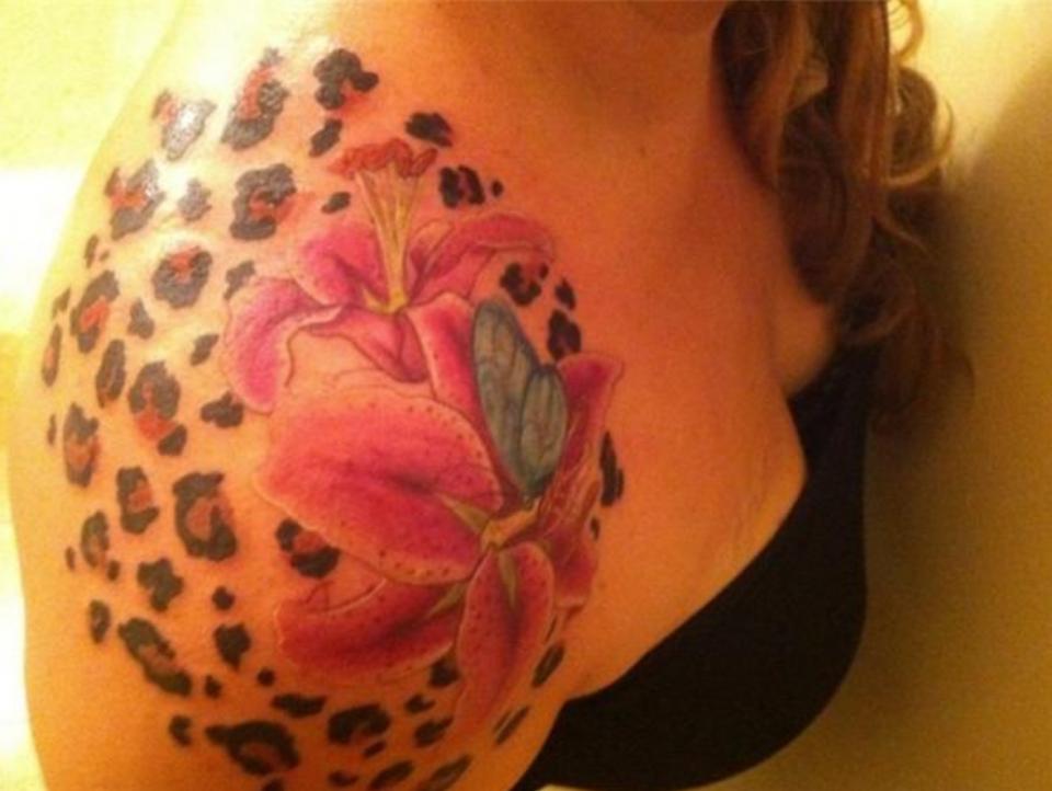 Beautiful Leopard Print Tattoos For Women!!
