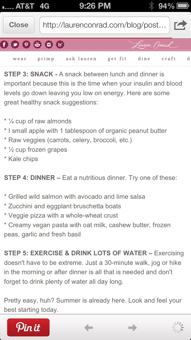 5 Steps To A Summer Detox