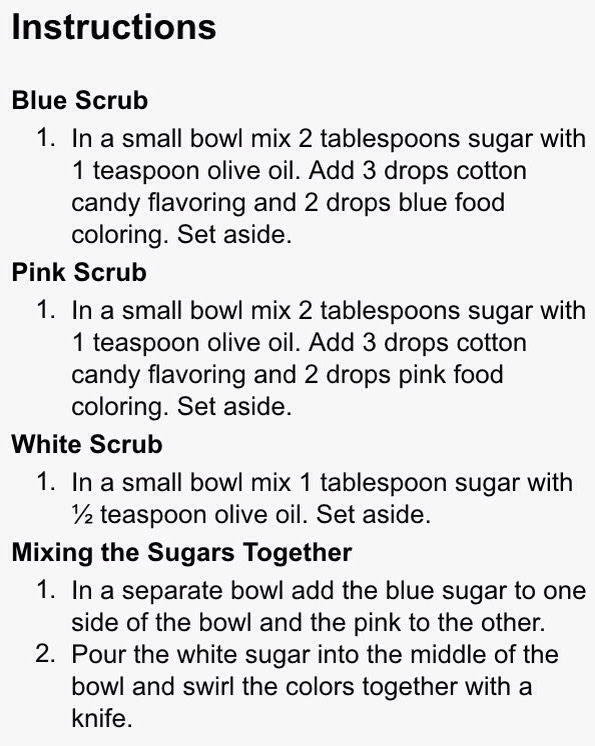 COTTON CANDY LIP SCRUB ~ DIY 💚💜💛
