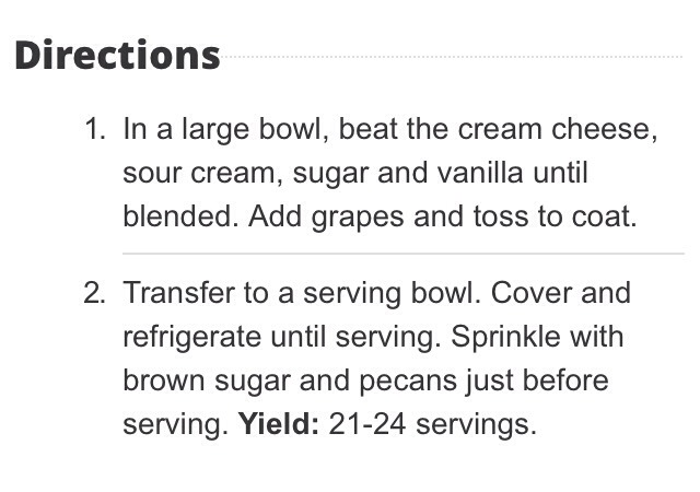 🌀 Creamy Grape Salad 🌀