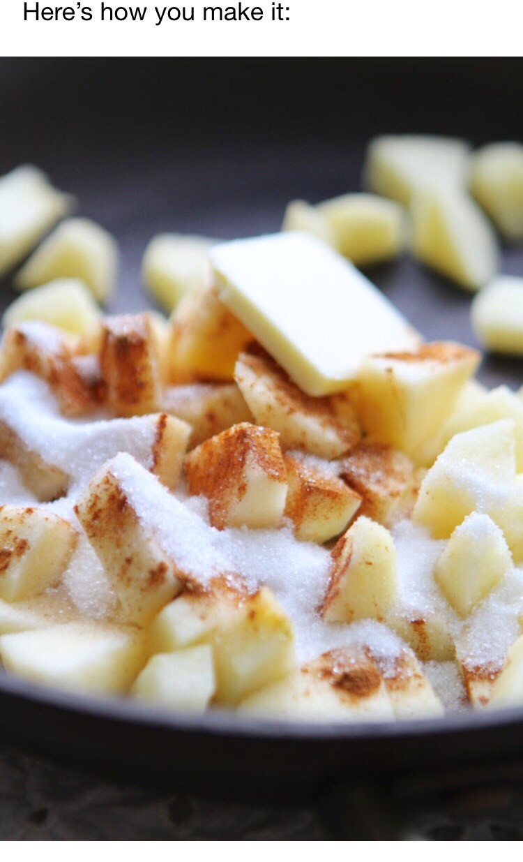 Apple Cinnamon Cream Cheese Danish
