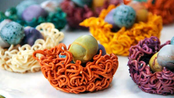 2. Ramen Egg Nest Cookies. Create these cute cookie cups with this recipe.