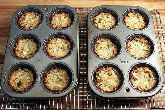 Crispy Hash Brown Muffins 