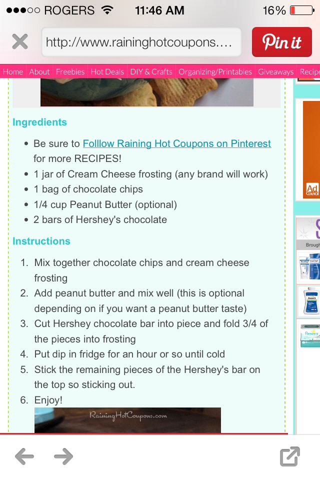 Creamy Hersheys Cookie Dip