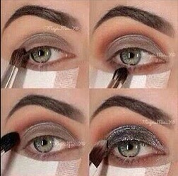 Hollywood Glam Eye makeup Tutorial 