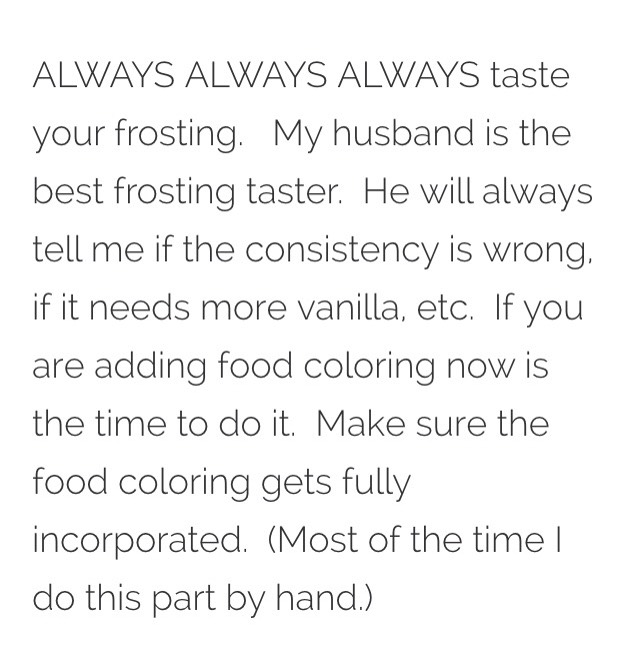 "The Best Buttercream Frosting"