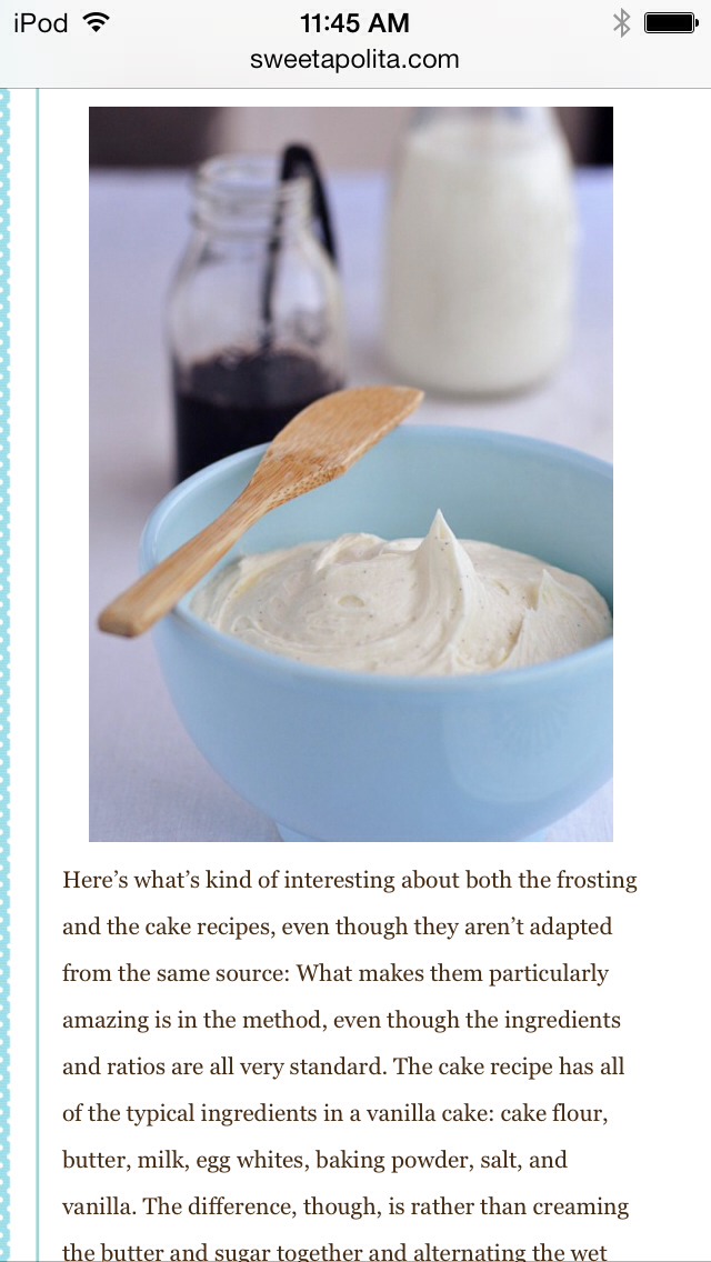 Vanilla Bean Cake