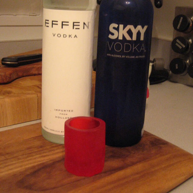 Fill with liquor of your choice, Toast&Enjoy(;