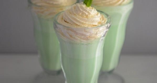#5 McDonald's Shamrock Shake

This is a fairly simple recipe, all you'll need is peppermint extract and green food coloring and ice cream!