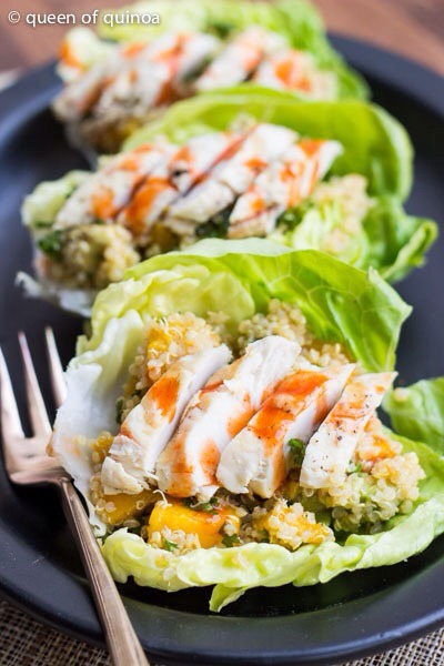 Quinoa Salad Wraps

Take a trip to the Caribbean with these tropical quinoa lettuce wraps!
