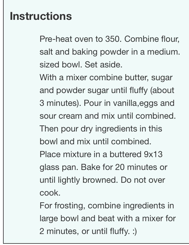 Sugar Cookie Bars