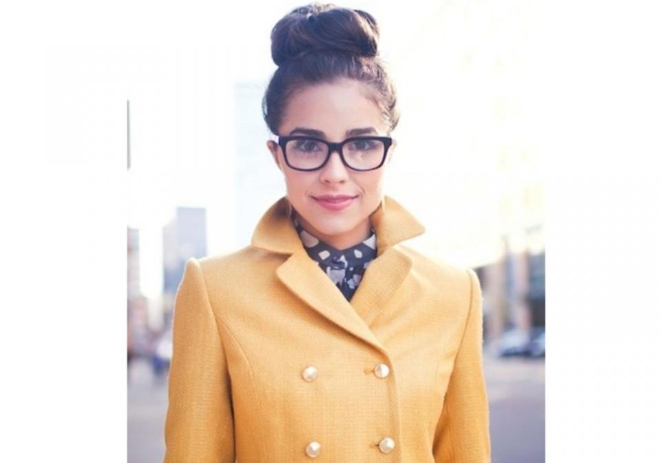 A high bun is a no-muss, no-fuss way to look instantly chic. Pair it with tinted lips and lightly defined eyes for a pretty, simple, and sophisticated look.
