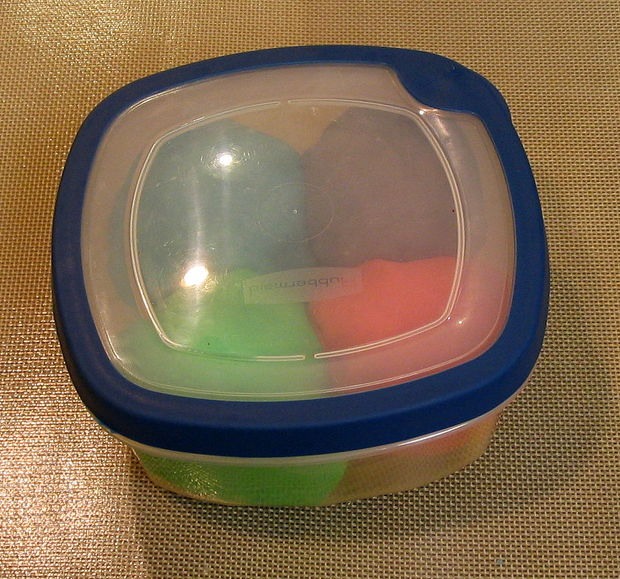 When you're done, store your playdough in an air-tight container.