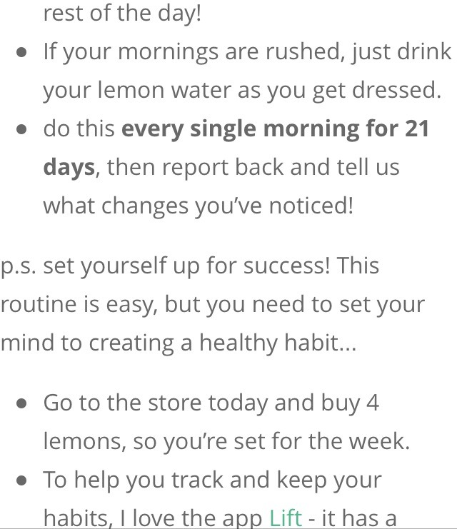 🍋21 Day Morning Detox Routine🍋