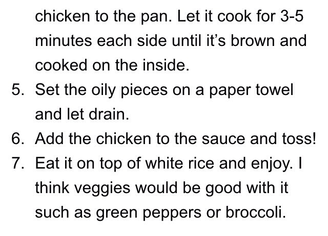 💚3 Ingredient Orange Chicken Sauce❤️
