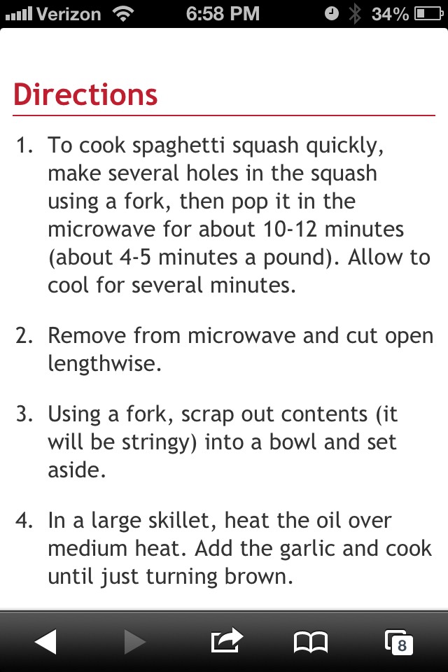 Spagetti Squash