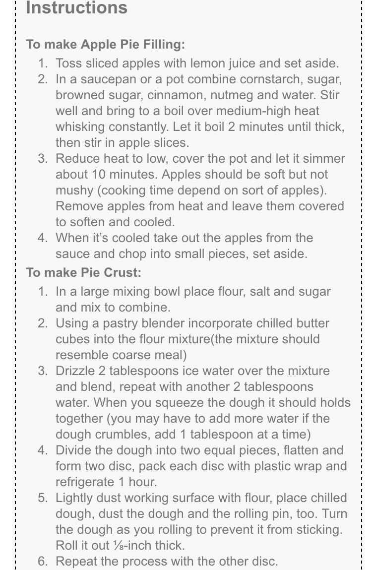 Apple Pie Cookies 