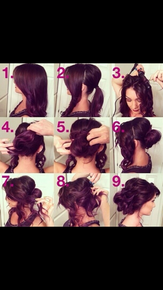 Many Hair Styles Step By Step 