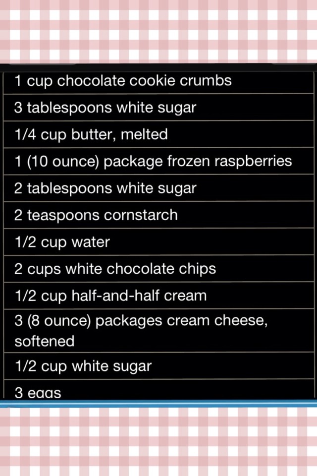 White Chocolate Raspberry Cheesecake  Recipe ~Enjoy~