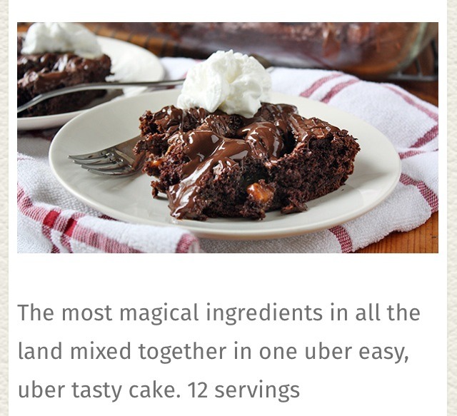 Salted Caramel Chocolate Dump Cake.