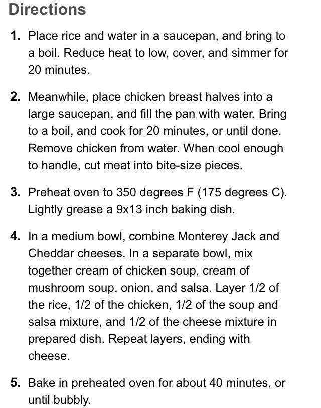 Salsa Chicken Rice Recipe!! ❤️😍