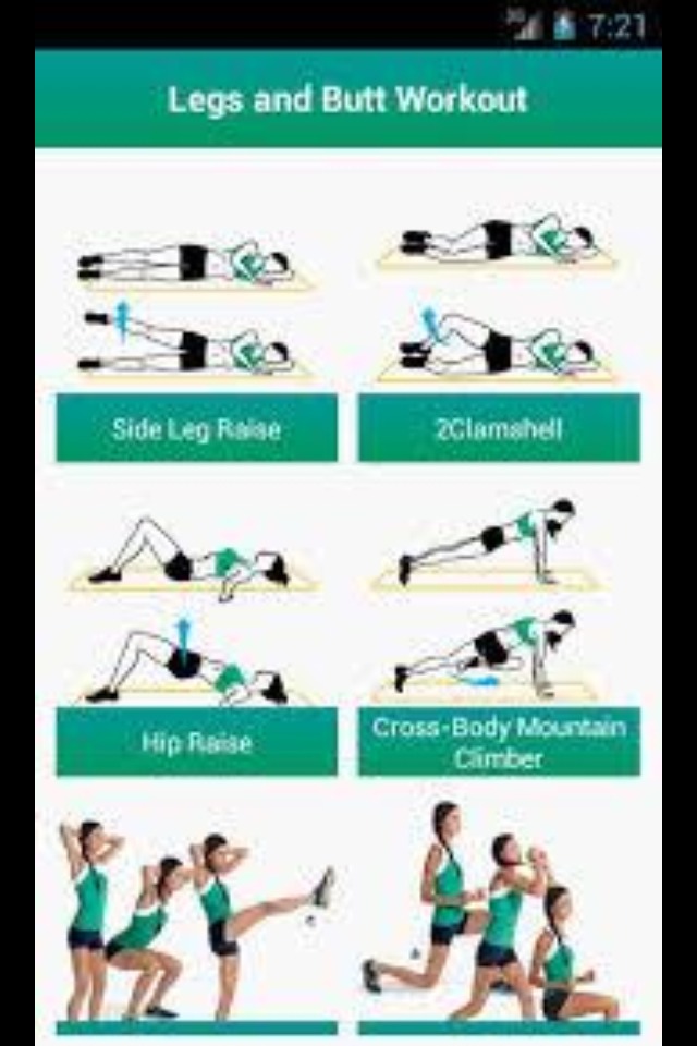 Exercise Your Butt Leg And Abs 