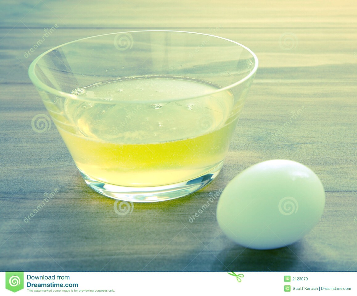 Egg whites are good for hair, it helps to strengthen the hair. Take some egg whites from around 3 eggs (depending on the length of your hair) and whisk them together and add a teaspoon of olive oil. Put on the hair and leave for ten minutes then rinse off.
