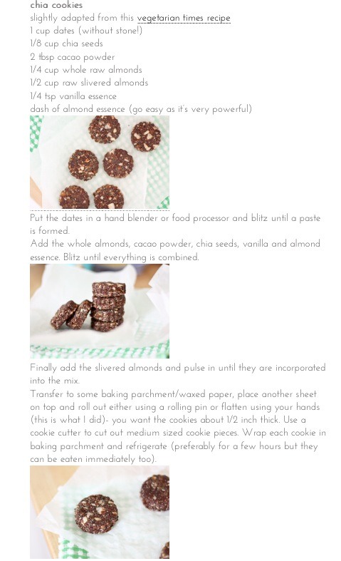 Chia Cookies
