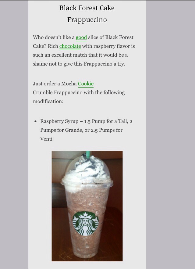 14 Starbucks Secret Menu Drinks
Recipes ...πππ