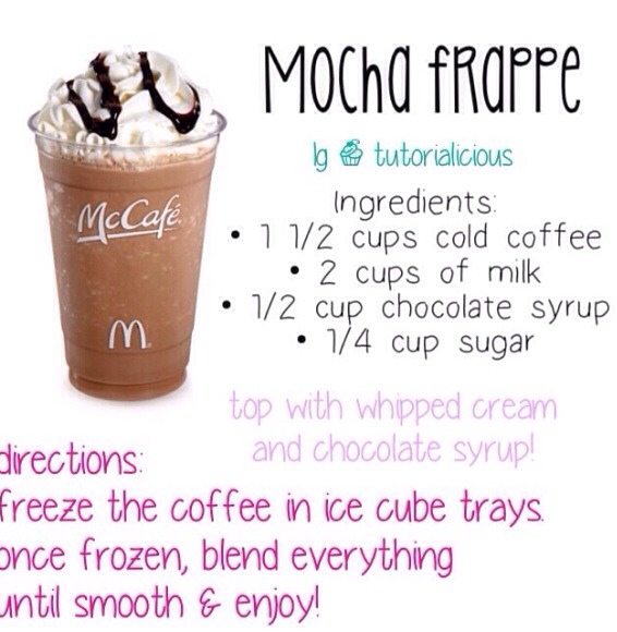 McDonald mocha frappe