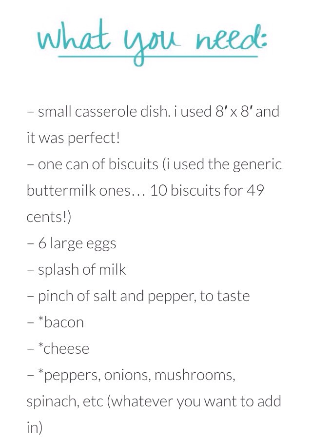 Easy Breakfast Casserole